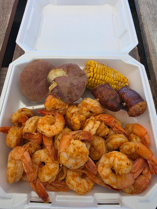 SHRIMP DINNER - PREPARED PLATE